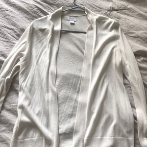 Lightweight Old Navy White Cardigan